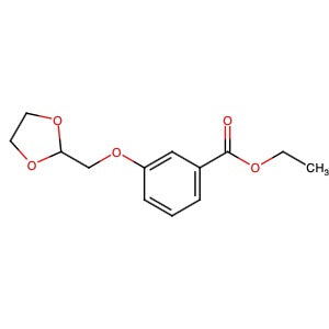 850348-88-8 | Ethyl 3-((1,3-dioxolan-2-yl)methoxy)benzoate - Hoffman Fine Chemicals