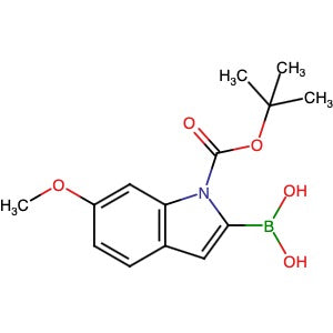 850568-65-9 | 1-BOC-6-methoxyindole-2-boronic acid - Hoffman Fine Chemicals