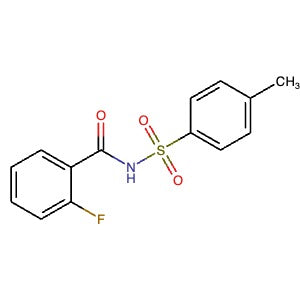 850720-97-7 | 2-Fluoro-N-(4-methylbenzenesulfonyl)benzenecarboxamide - Hoffman Fine Chemicals