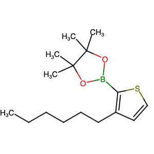 850881-09-3 | 3-Hexylthiophene-2-boronic acid pinacol ester - Hoffman Fine Chemicals