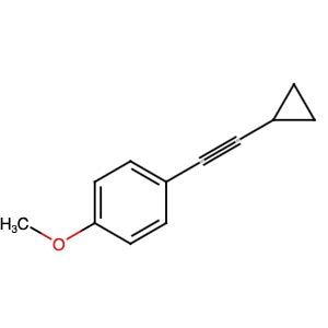 85157-62-6 | 1-(2-Cyclopropylethynyl)-4-methoxybenzene - Hoffman Fine Chemicals