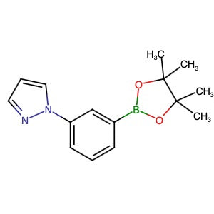 852227-94-2 | 1-[3-(4,4,5,5-Tetramethyl-1,3,2-dioxaborolan-2-yl)phenyl]-1H-pyrazole - Hoffman Fine Chemicals