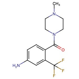 853297-04-8 | [4-Amino-2-(trifluoromethyl)phenyl](4-methyl-1-piperazinyl)methanone - Hoffman Fine Chemicals