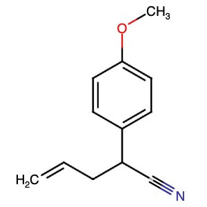 85624-03-9 | 2-(4-Methoxyphenyl)-4-pentenenitrile - Hoffman Fine Chemicals