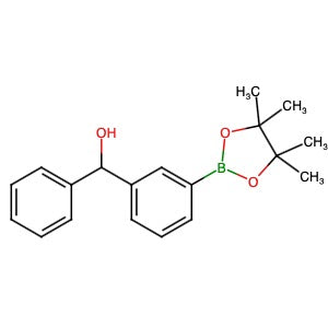 857934-89-5 | α-Phenyl-3-(4,4,5,5-tetramethyl-1,3,2-dioxaborolan-2-yl)benzenemethanol - Hoffman Fine Chemicals