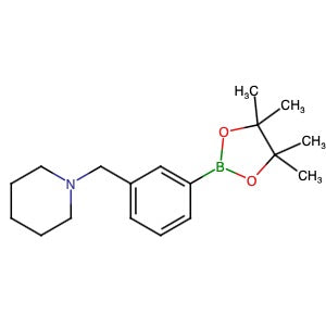 859833-21-9 | 1-[[3-(4,4,5,5-Tetramethyl-1,3,2-dioxaborolan-2-yl)phenyl]methyl]piperidine - Hoffman Fine Chemicals