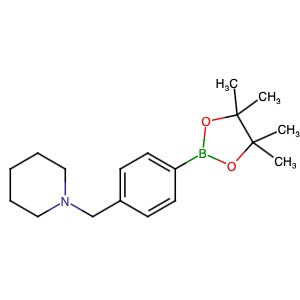 859833-22-0 | 4-(1-Piperidinylmethyl)benzeneboronic acid pinacol ester - Hoffman Fine Chemicals