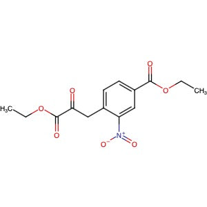 861384-91-0 | Ethyl 4-(ethoxycarbonyl)-2-nitro-α-oxobenzenepropanoate - Hoffman Fine Chemicals