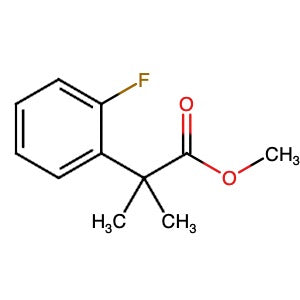 861901-19-1 | Methyl 2-(2-fluorophenyl)-2-methylpropanoate - Hoffman Fine Chemicals