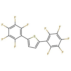 863913-52-4 | 2,5-Bis(2,3,4,5,6-pentafluorophenyl)thiophene - Hoffman Fine Chemicals