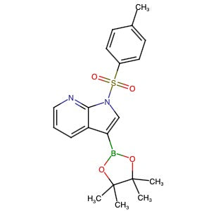 866545-91-7 | 3-(4,4,5,5-Tetramethyl-1,3,2-dioxaborolan-2-yl)-1-tosyl-1H-pyrrolo[2,3-b]pyridine - Hoffman Fine Chemicals