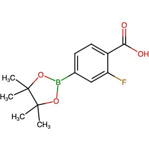 867256-77-7 | 4-Carboxy-3-fluorobenzeneboronic acid pinacol ester - Hoffman Fine Chemicals