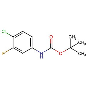 869299-68-3 | N-Boc-4-chloro-3-fluoroaniline - Hoffman Fine Chemicals