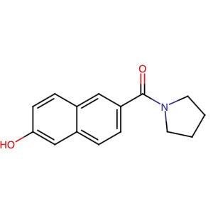 871121-80-1 | (6-Hydroxy-2-naphthalenyl)-1-pyrrolidinylmethanone - Hoffman Fine Chemicals