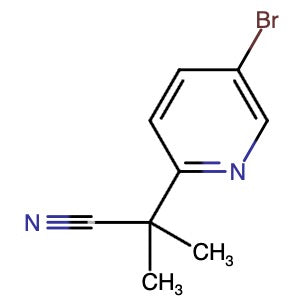 871239-58-6 | 2-(5-Bromopyridin-2-yl)-2-methylpropanenitrile - Hoffman Fine Chemicals