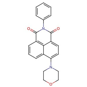 87223-13-0 | 6-(4-Morpholinyl)-2-phenyl-1H-benz[de]isoquinoline-1,3(2H)-dione - Hoffman Fine Chemicals