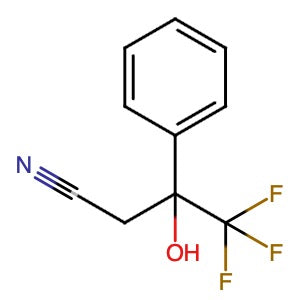 874785-69-0 | 4,4,4-Trifluoro-3-hydroxy-3-phenylbutanenitrile - Hoffman Fine Chemicals
