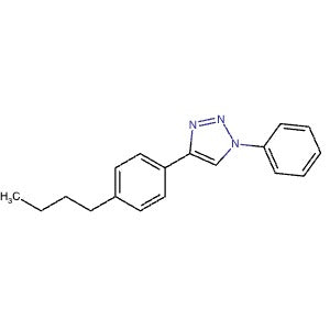 875312-71-3 | 4-(4-Butylphenyl)-1-phenyl-1H-1,2,3-triazole - Hoffman Fine Chemicals