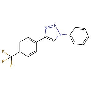 CAS 875312-72-4 | 1-Phenyl-4-(4-(trifluoromethyl)phenyl)-1H-1,2,3-triazole