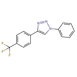 875312-72-4 | 1-Phenyl-4-(4-(trifluoromethyl)phenyl)-1H-1,2,3-triazole - Hoffman Fine Chemicals