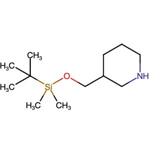 876147-50-1 | tert-Butyldimethyl[(3-piperidinyl)methoxy]silane - Hoffman Fine Chemicals