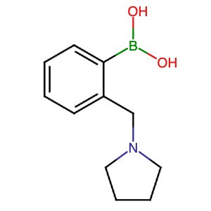 878289-40-8 | [2-[(Pyrrolidin-1-yl)methyl]phenyl]boronic acid - Hoffman Fine Chemicals