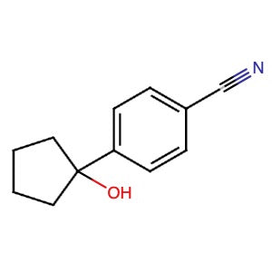880080-82-0 | 4-(1-Hydroxy-cyclopentyl)-benzonitrile - Hoffman Fine Chemicals