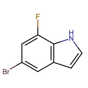 883500-73-0 | 5-Bromo-7-fluoroindole - Hoffman Fine Chemicals