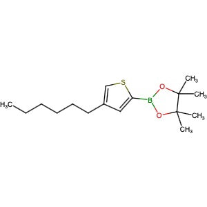 883742-29-8 | 4-Hexyl-2-thienylboronic acid pinacol ester - Hoffman Fine Chemicals