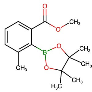 887234-98-2 | Methyl 3-methyl-2-(4,4,5,5-tetramethyl-1,3,2-dioxaborolan-2-yl)benzoate - Hoffman Fine Chemicals