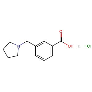 887922-93-2 | 3-(1-Pyrrolidylmethyl)benzoic Acid Hydrochloride - Hoffman Fine Chemicals