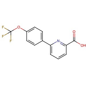 887982-16-3 | 6-[4-(Trifluoromethoxy)phenyl]pyridine-2-carboxylic acid - Hoffman Fine Chemicals