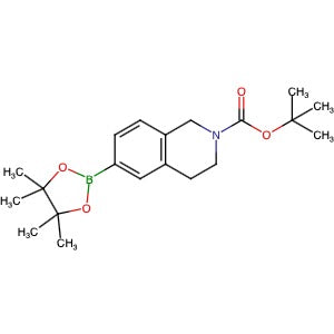 893566-72-8 | tert-Butyl 6-(4,4,5,5-tetramethyl-1,3,2-dioxaborolan-2-yl)-3,4-dihydroisoquinoline-2(1H)-carboxylate - Hoffman Fine Chemicals