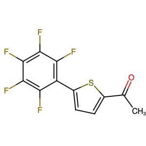 893741-63-4 | 1-[5-(2,3,4,5,6-Pentafluorophenyl)-2-thienyl]ethanone - Hoffman Fine Chemicals