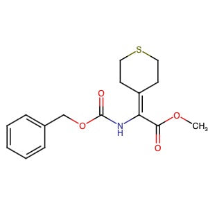 894790-18-2 | Methyl 2-(Cbz-amino)-2-(tetrahydrothiopyran-4-ylidene)acetate - Hoffman Fine Chemicals
