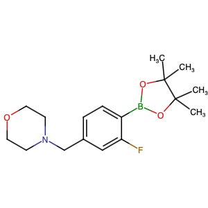 897016-97-6 | 2-Fluoro-4-(morpholinomethyl)phenylboronic acid pinacol ester - Hoffman Fine Chemicals