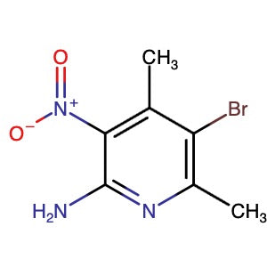 89791-76-4 | 5-Bromo-4,6-dimethyl-3-nitropyridin-2-amine - Hoffman Fine Chemicals