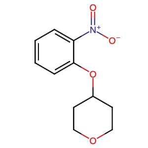 898289-39-9 | 4-(2-Nitrophenoxy)tetrahydro-2H-pyran - Hoffman Fine Chemicals
