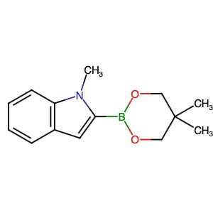 905966-48-5 | 2-(5,5-Dimethyl-1,3,2-dioxaborinan-2-yl)-1-methyl-1H-indole - Hoffman Fine Chemicals