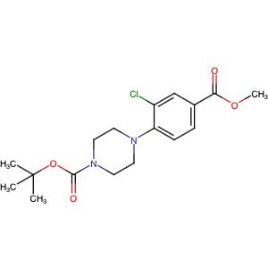 906559-46-4 | Methyl 4-(4-Boc-1-piperazinyl)-3-chlorobenzoate - Hoffman Fine Chemicals