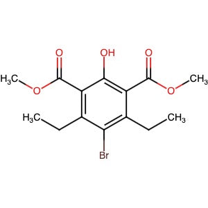 906623-11-8 | Dimethyl 5-bromo-4,6-diethyl-2-hydroxyisophthalate - Hoffman Fine Chemicals