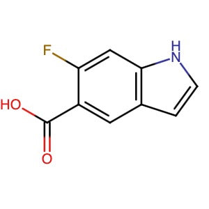 908600-73-7 | 6-Fluoroindole-5-carboxylic Acid - Hoffman Fine Chemicals