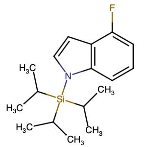 908600-85-1 | 4-Fluoro-1-(triisopropylsilyl)indole - Hoffman Fine Chemicals
