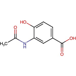 91004-38-5 | 3-Acetamido-4-hydroxybenzoic acid - Hoffman Fine Chemicals