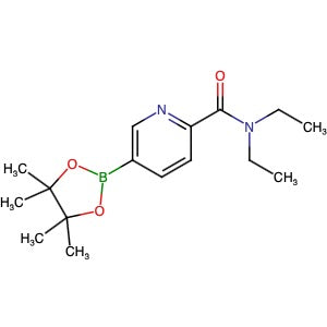 911227-46-8 | N,N-Diethyl-5-(4,4,5,5-tetramethyl-1,3,2-dioxaborolan-2-yl)picolinamide - Hoffman Fine Chemicals