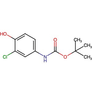 911297-03-5 | tert-Butyl n-(3-chloro-4-hydroxyphenyl)carbamate - Hoffman Fine Chemicals