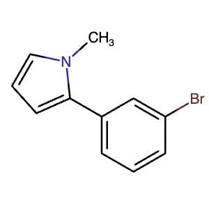 912762-95-9 | 2-(3-Bromophenyl)-1-methyl-1H-pyrrole - Hoffman Fine Chemicals
