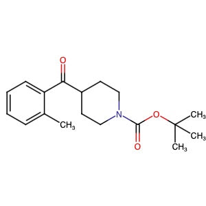 912769-10-9 | 1,1-Dimethylethyl 4-(2-methylbenzoyl)-1-piperidinecarboxylate - Hoffman Fine Chemicals