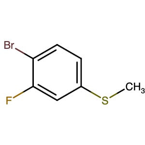 917562-25-5 | (4-Bromo-3-fluorophenyl)(methyl)sulfane - Hoffman Fine Chemicals
