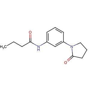 922886-66-6 | N-[3-(2-Oxopyrrolidin-1-yl)phenyl]butanamide - Hoffman Fine Chemicals